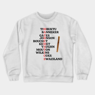 Black Mathematicians Crewneck Sweatshirt